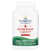 Nordic Naturals Omega Metabolic Blend bottle with ALA and Chromium, 60 soft gels.