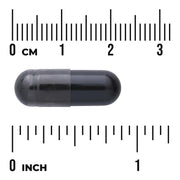 Swanson Activated Charcoal supplement capsule bottle 120 capsule size