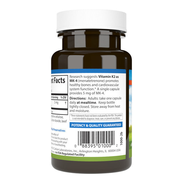 Carlson Labs Vitamin K2 as MK-4 5 mg