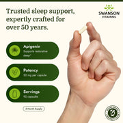 Swanson Apigenin 50mg 90 Vegan Capsules how to use