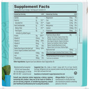 Supplement facts for Sunwarrior Plant-Based Beauty Protein - Unflavoured