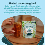 Four Sigmatic Organic Herbal Tea, Chamomile & Mint - 60g