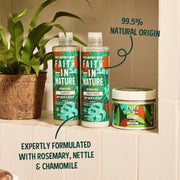 Faith In Nature Coconut Hydrating Conditioner, bottle packaging, coconut, 400ml, hair care