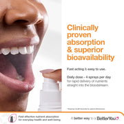 How to Use: Demonstrating use of the BetterYou B-Complex oral spray.