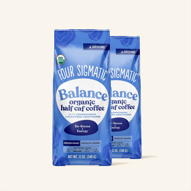Balance Half Caf Ground Coffee Bag