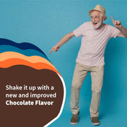 Garden of Life Raw Organic Vegan Protein Powder chocolate shake preparation tub 700g