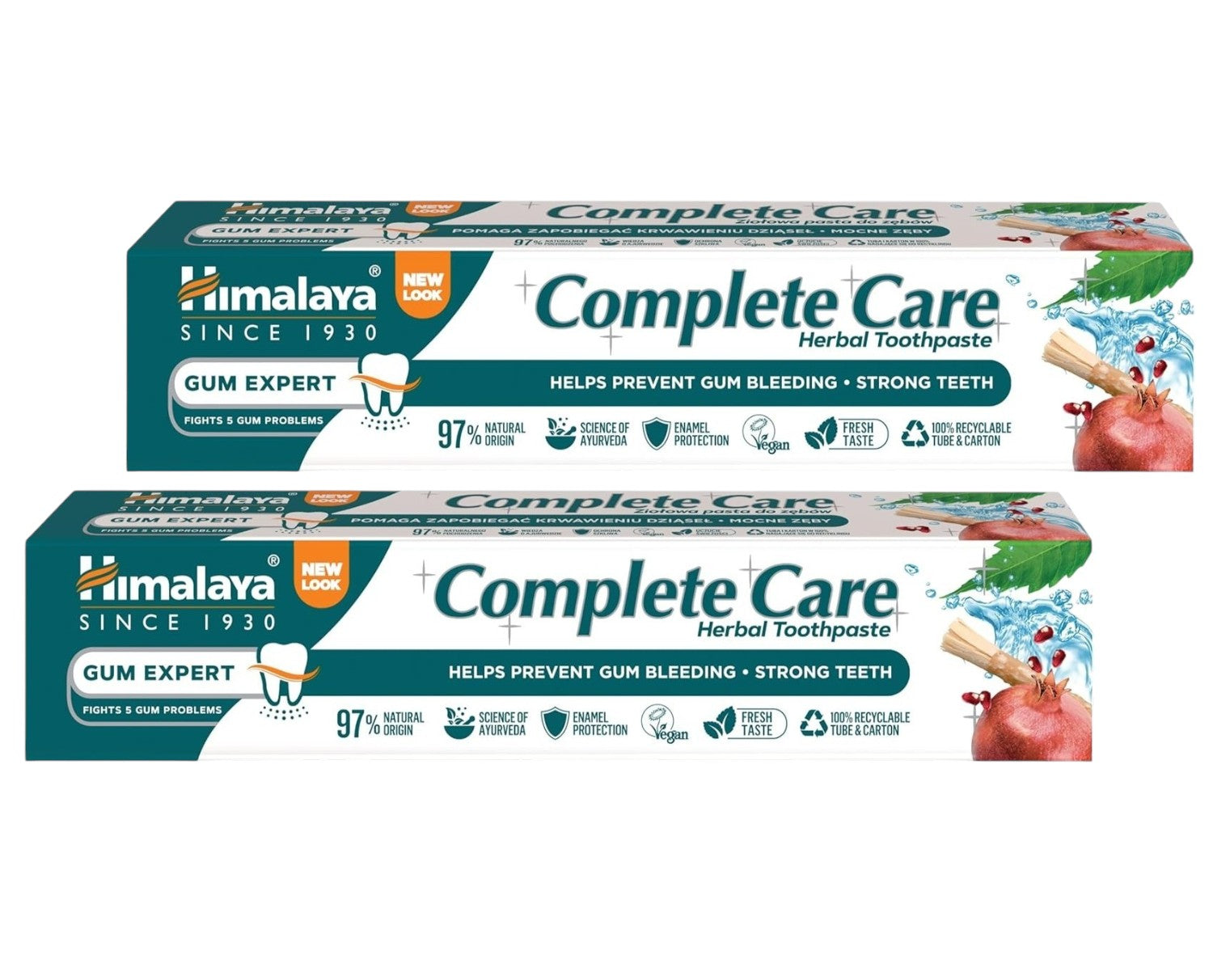 Himalaya Complete Care Herbal Toothpaste 2 x 75ml