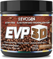 Evogen EVP-3D Pre-Workout Iced Mocha 544g tub supplement