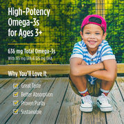Nordic Naturals Children's DHA Xtra - 636mg Omega-3, Berry Punch