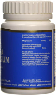 Bio-Health Extra Magnesium supplement facts capsules 60 capsules