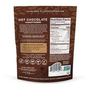 Laird Superfood hot chocolate barcode & ingredients 227g on white background