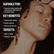 Grown Alchemist Skin Renewal Serum, glass dropper bottle packaging, fragrance not specified, 25ml, facial skincare use
