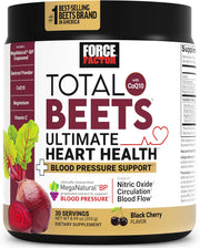 Force Factor Total Beets supplement container on a white background