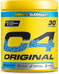 Cellucor C4 Original Pre-Workout 198 g – Millions Bubblegum Flavour (30 Servings)