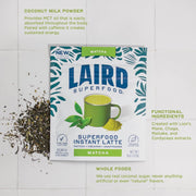Laird Superfood Matcha Instant Latte Drink Mix – 227g