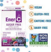 Ener-C Sugar Free Mixed Berry Vitamin Drink Mix box