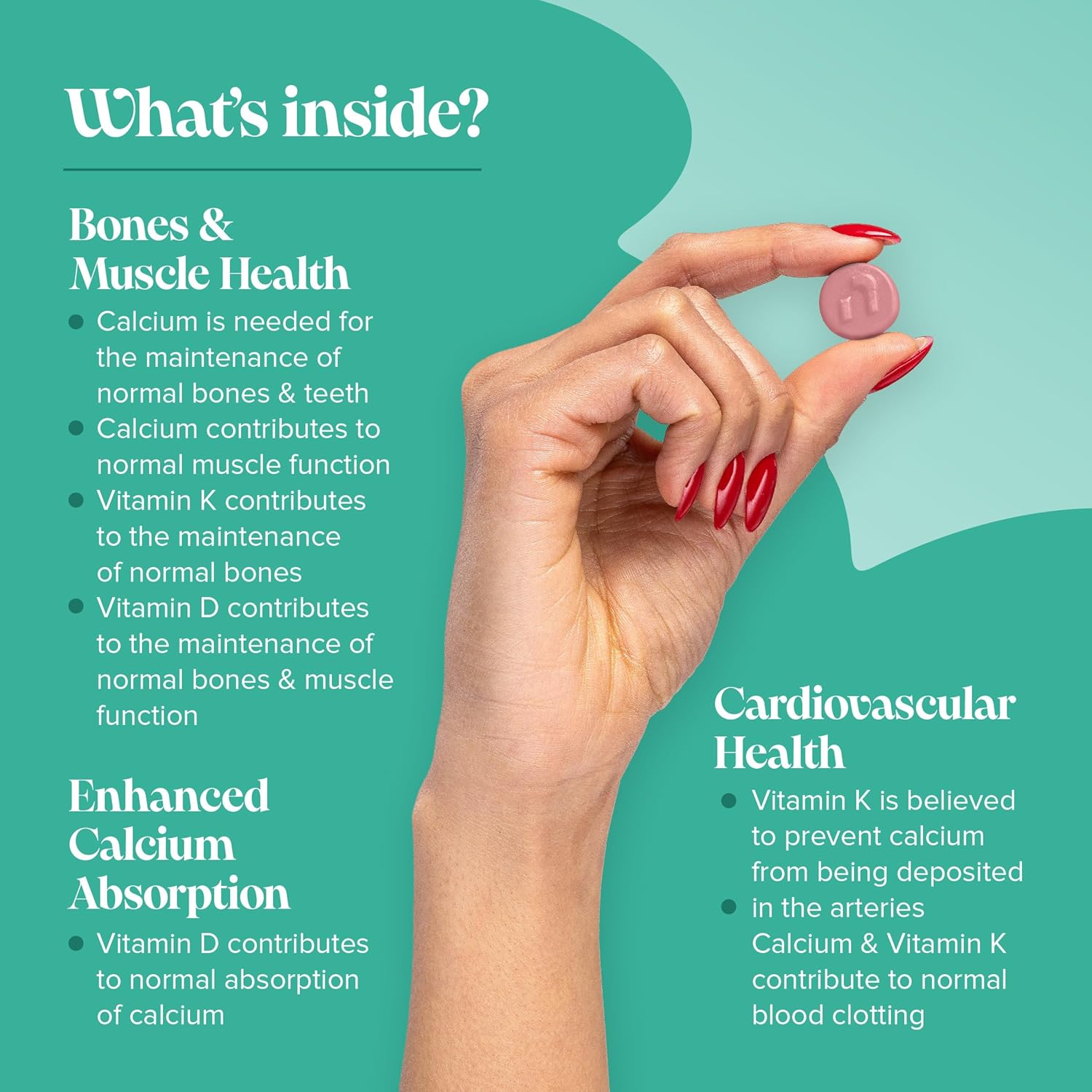 Novomins Nutrition Calcium & Vitamin D Gummies