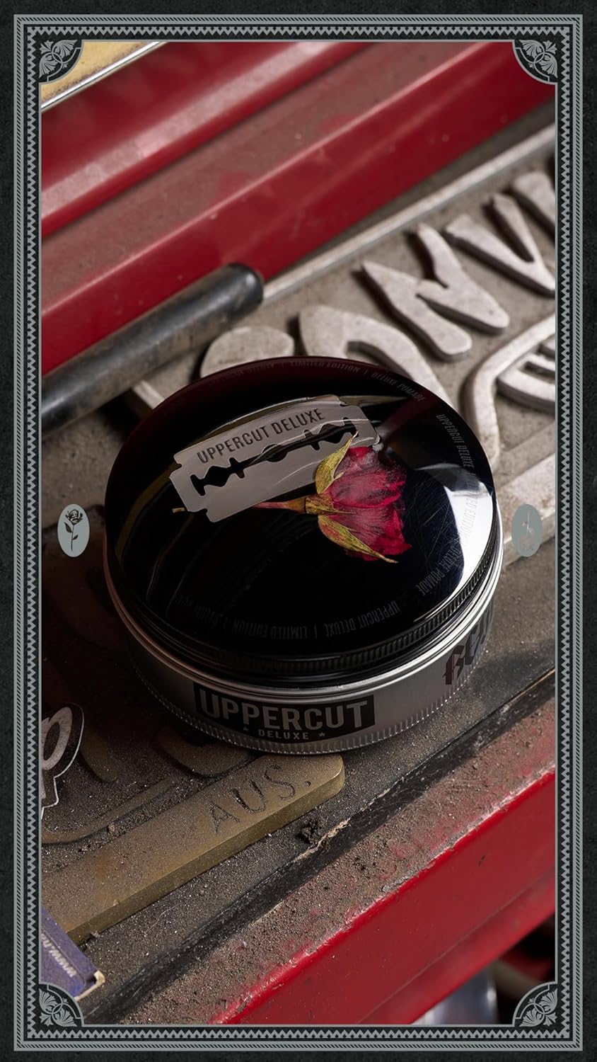 Uppercut Deluxe Resin & Rose Pomade Strong Hold - 100g