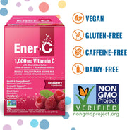 Ener-C Raspberry Vitamin Powder Mix box
