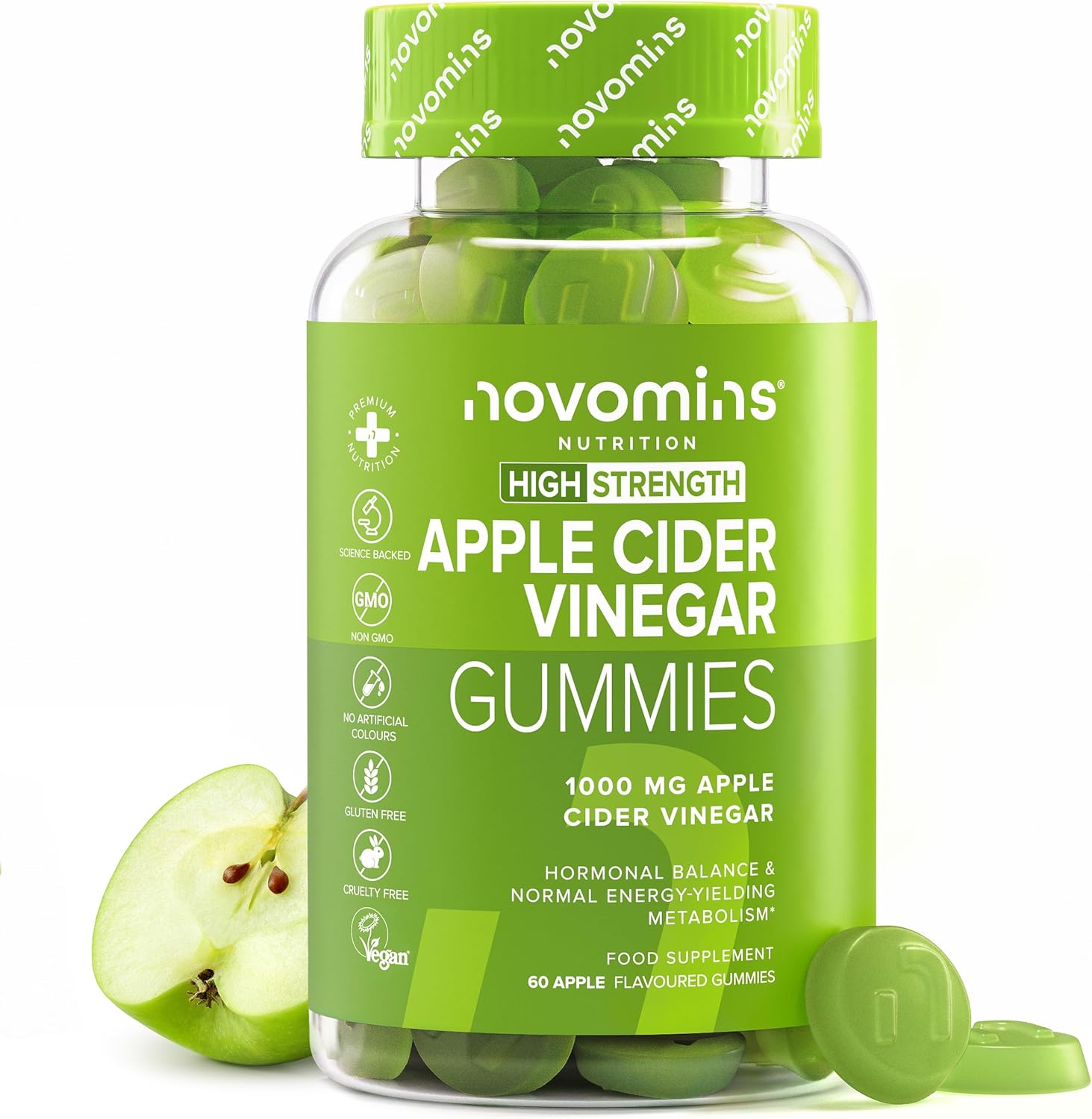 Novomins Nutrition Apple Cider Vinegar Gummies
