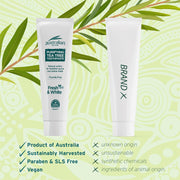 Australian Tea Tree Toothpaste - Fluoride Free & Vegan - 100ml versus other brand