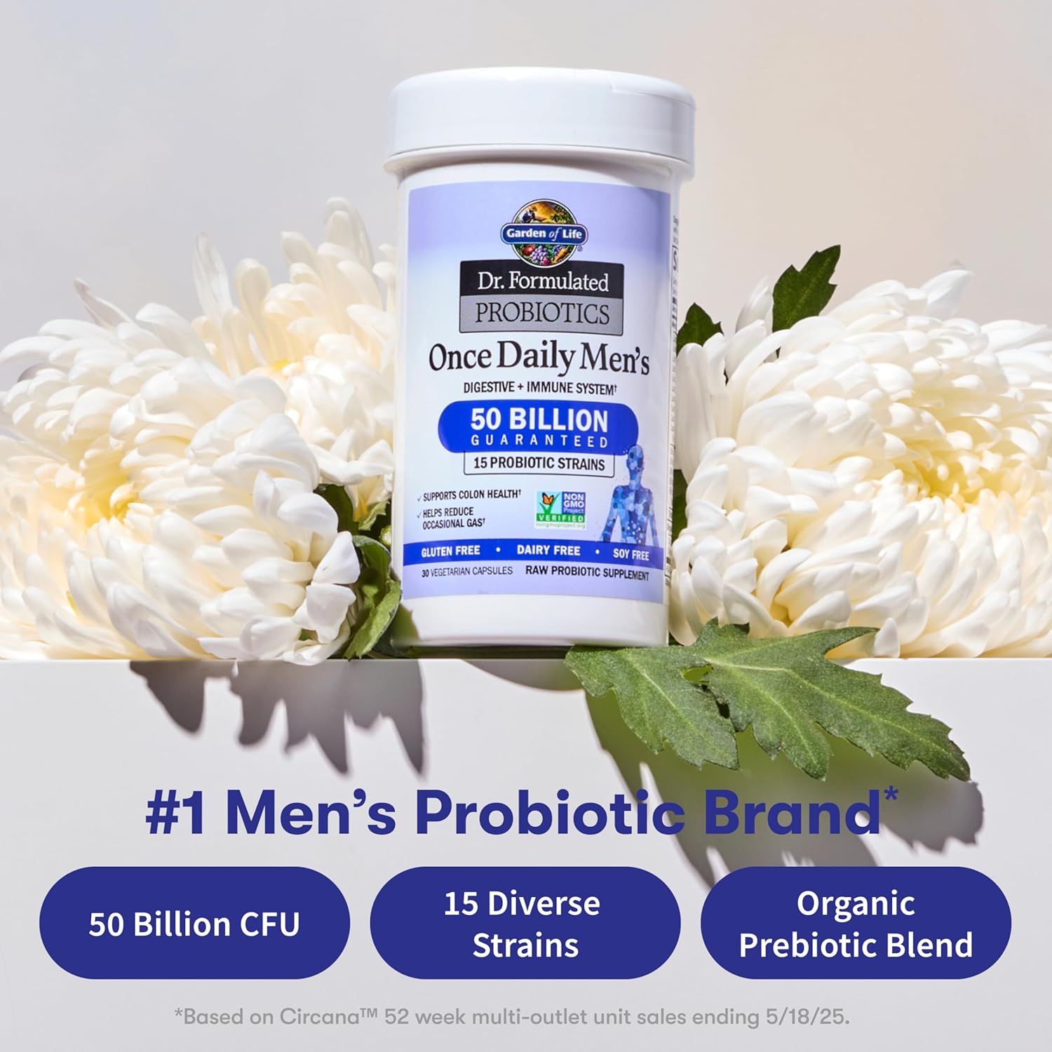 Garden of Life Dr. Formulated Probiotics Once Daily Men's - 30 Caps