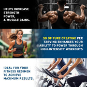 Applied Nutrition Creatine Monohydrate Powder, Cherry Apple - 250g