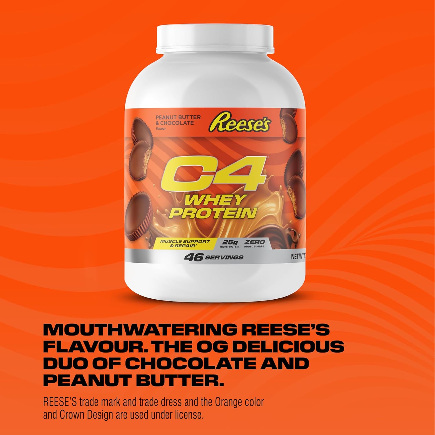 Cellucor C4 Whey Protein - Reese's Peanut Butter Chocolate - 1.7kg