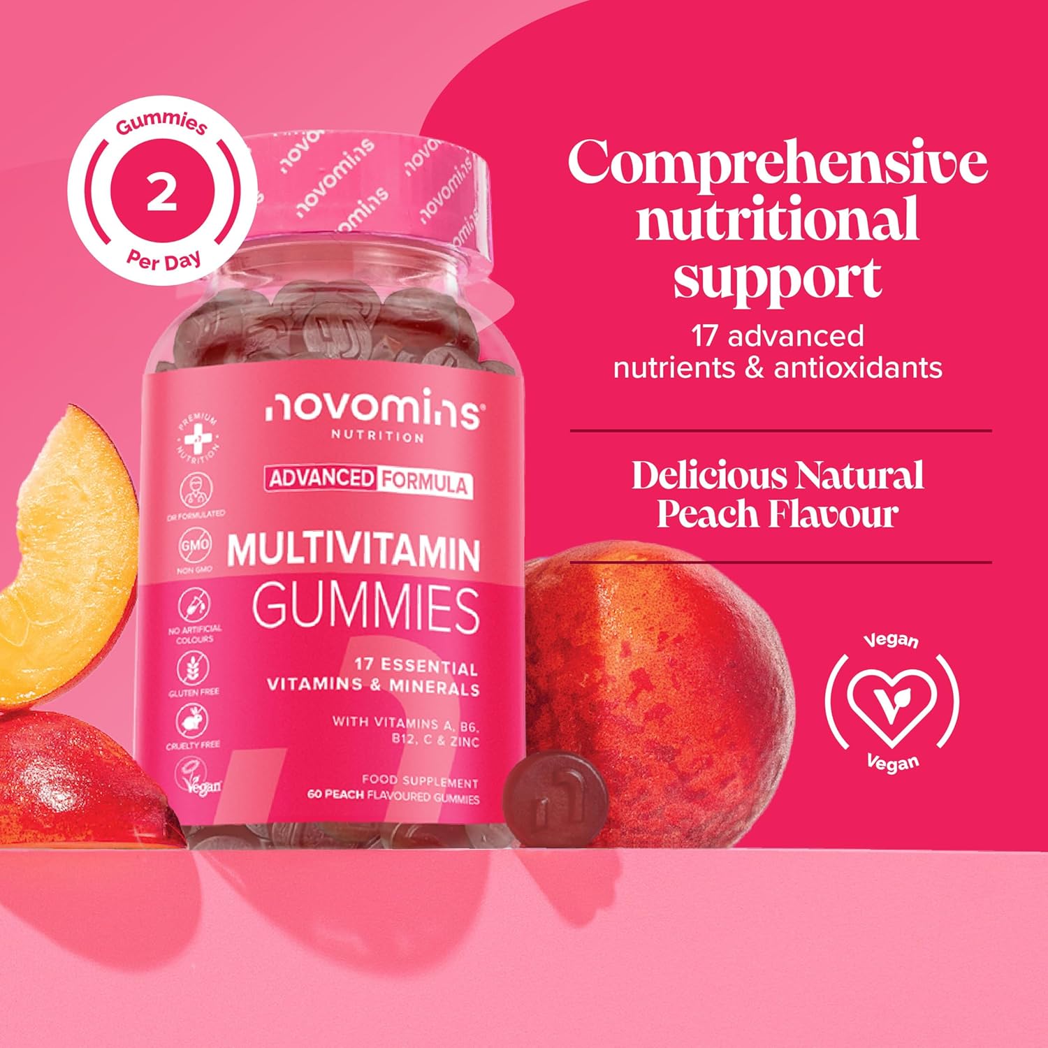 Novomins Nutrition Adult Multivitamin Gummies