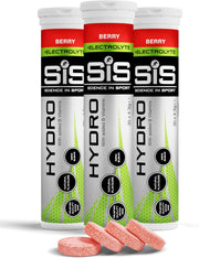 SIS Science in Sport Hydro Electrolyte Tablets Berry tub, 3x20x4.5g count.