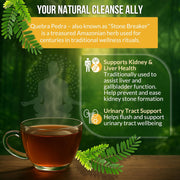 Rio Amazon Quebra Pedra Tea Infusion ingredient information herbal tea 90 teabags