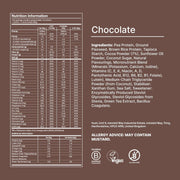 Huel Black Edition Chocolate meal powder nutrition ingredients label pouch 2.7kg