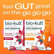Bio-Kult Fast Dissolve Peach Powder Sticks 30 Sachets & ither variant