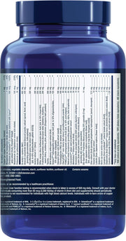 Supplement Facts panel of Life Extension Mix showing full ingredients list and serving size.