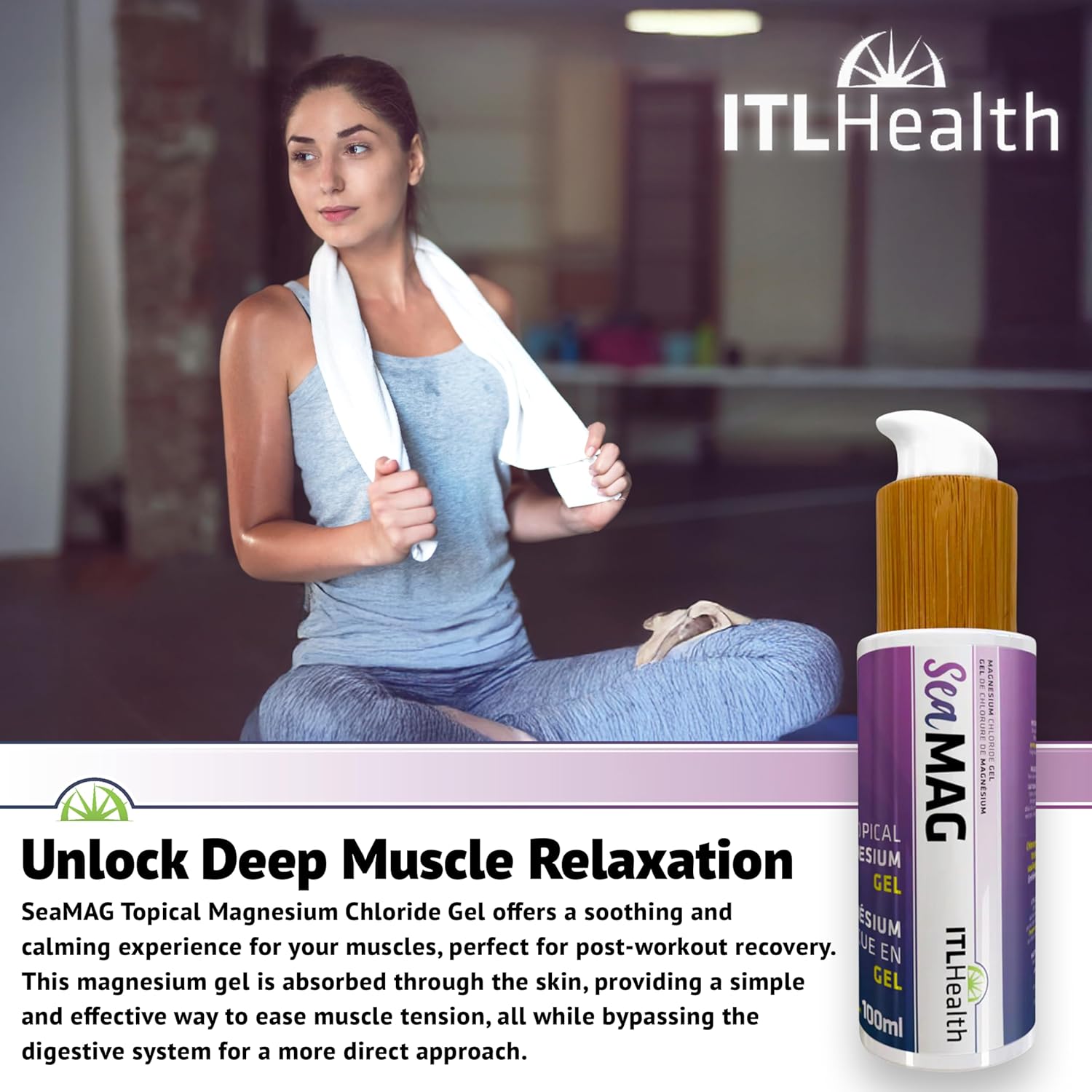 MAG365 SeaMAG Topical Magnesium Gel - 100ml