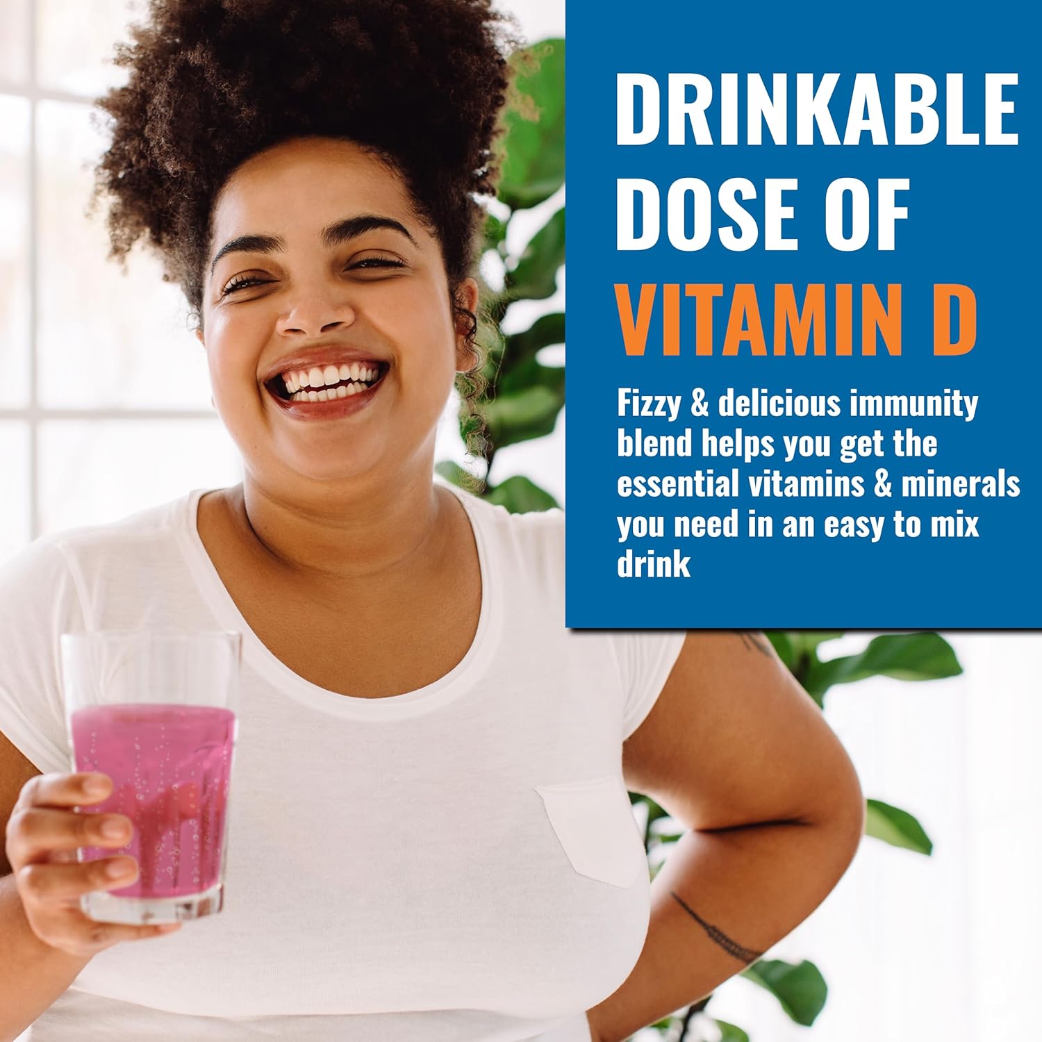 Ener-D Sugar Free Raspberry Vitamin D Powder Mix