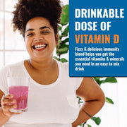 Ener-D Sugar Free Raspberry Vitamin D Powder Mix