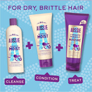 Aussie 3 Minute Miracle Moisture Deep Treatment | For Dry & Damaged Hair | 350 mL