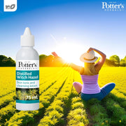 Potters Herbals Distilled Witch Hazel Skin Tonic - 75ml