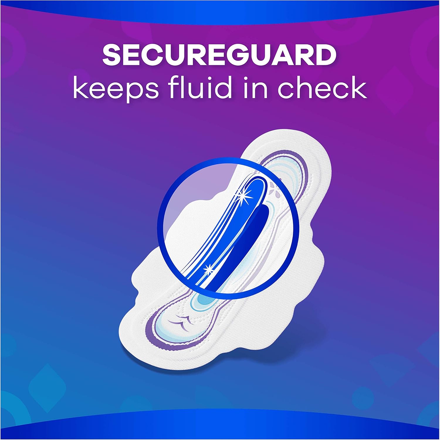 Always Ultra Long Pads Size 2 with Wings 48 Pack secureguard