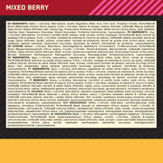 Optimum Nutrition energy shot supplement facts ingredients berry 12 pack