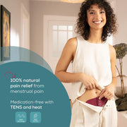 Beurer EM50 Menstrual Relax Device, Rechargeable - Pink