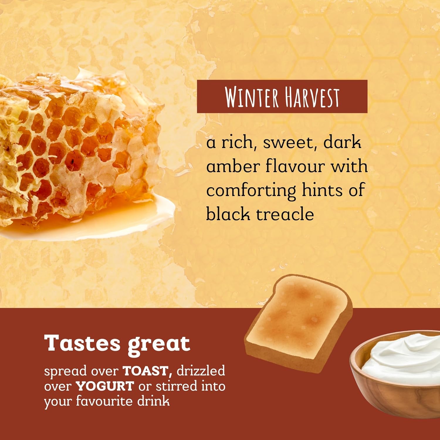Mama Buci Winter Harvest Zambian Honey, Unpasteurised - 340g