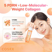 COSRX 5 PDRN Collagen Intense Vitalizing Serum 100ml bottle for everyday facial skincare