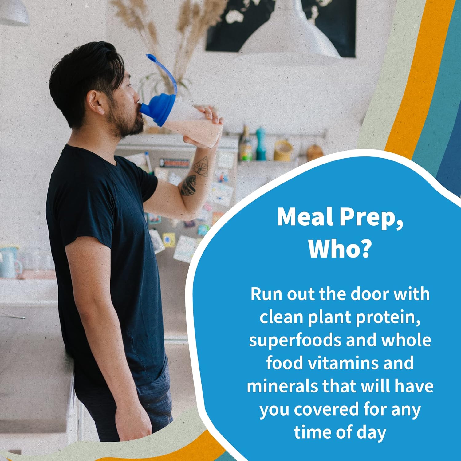 Garden of Life Organic Plant Protein & Greens Shake - Vanilla