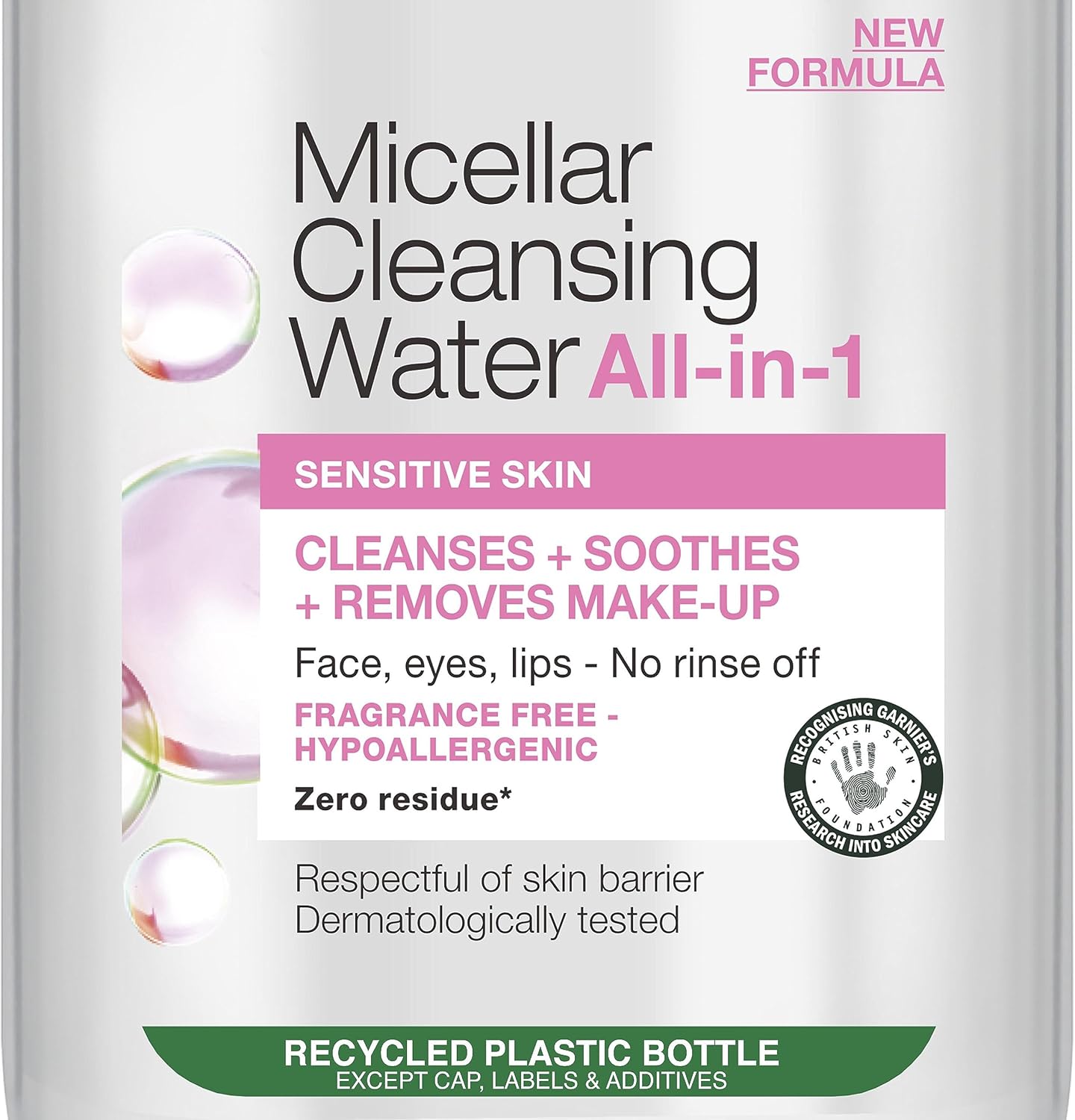 Garnier Micellar Cleansing Water - Makeup Remover & Cleanser, 700ml new formula