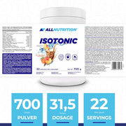 Allnutrition Isotonic Drink Powder Ice Tea Peach 700g barcode packaging