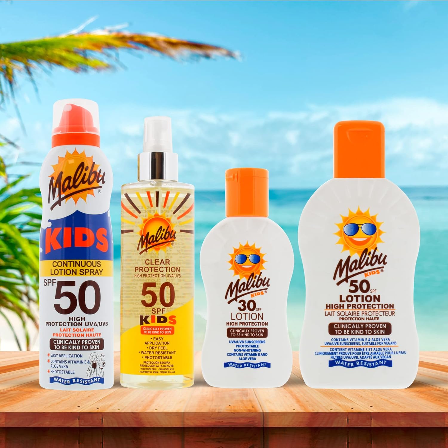Malibu SPF50 Kids Lotion Protection – 200ml