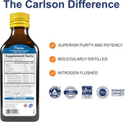 Carlson The Very Finest Fish Oil Liquid 1600 mg Omega-3