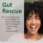 Lifestyle Image: Jarrow Formulas Jarro Dophilus EPS 50 billion CFU probiotic daily supplement use 30 capsules